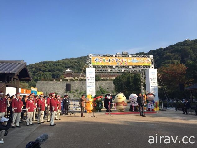 九藏喵窝现身第五届日本全国“疗愈系吉祥物大赛”与众人同乐