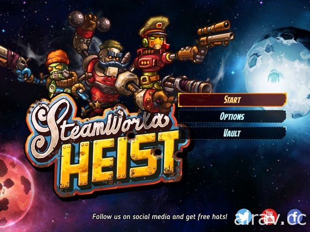 【试玩】蒸气庞克风战略游戏《Steamworld Heist》游走在浩瀚星际对抗坏蛋