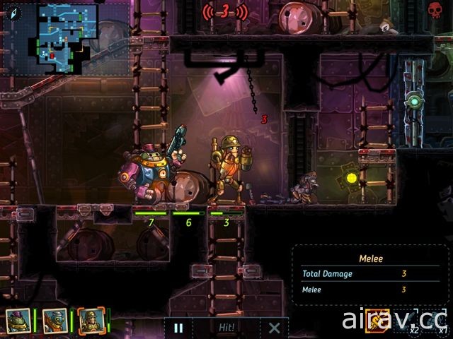 【试玩】蒸气庞克风战略游戏《Steamworld Heist》游走在浩瀚星际对抗坏蛋