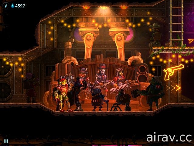 【試玩】蒸氣龐克風戰略遊戲《Steamworld Heist》遊走在浩瀚星際對抗壞蛋