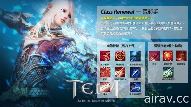 《TERA》职业“弓箭手”技能调整 30 人大型副本考验团队默契