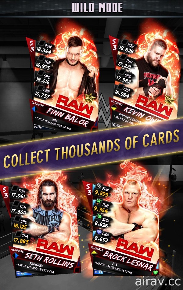 《WWE SuperCard》实装“赛季 3”改版 新模式“皇家大战”解析