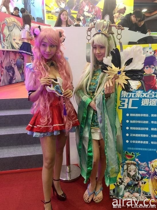 【2015台北國際電玩展】各家Show Girl爭奇鬥艷！最高人氣的是..？