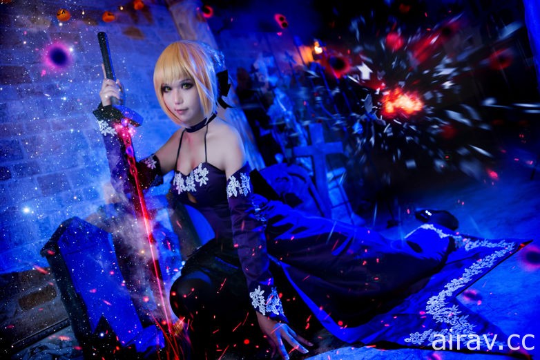 Saber Alter-靈基3 萬聖節主題cosplay 分享