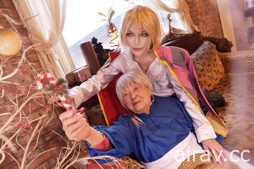 为了留下美好回忆，他跟91岁阿骂CosPlay《霍尔的移动城堡》