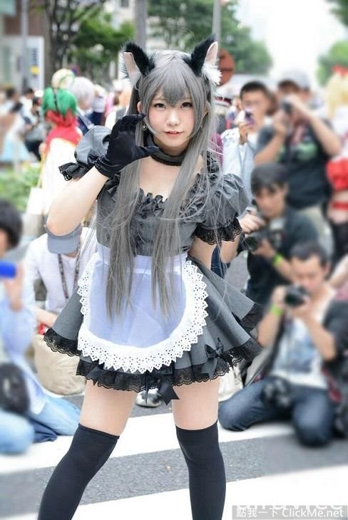 日本最萌猫娘“えなこ”爆乳激凸女仆装瞬间杀光全场底片！