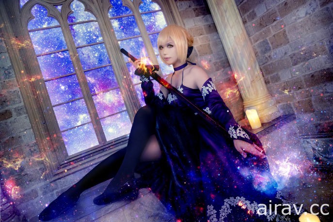 Saber Alter-靈基3 萬聖節主題cosplay 分享