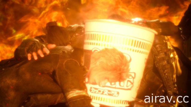 《Final Fantasy XV》與「日清杯麵」官方合作 釋出趣味廣告「CUP NOODLE XV」