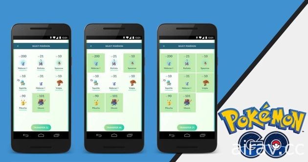 《Pokemon GO》改版后可一次转送复数宝可梦 近期将开放新品种？