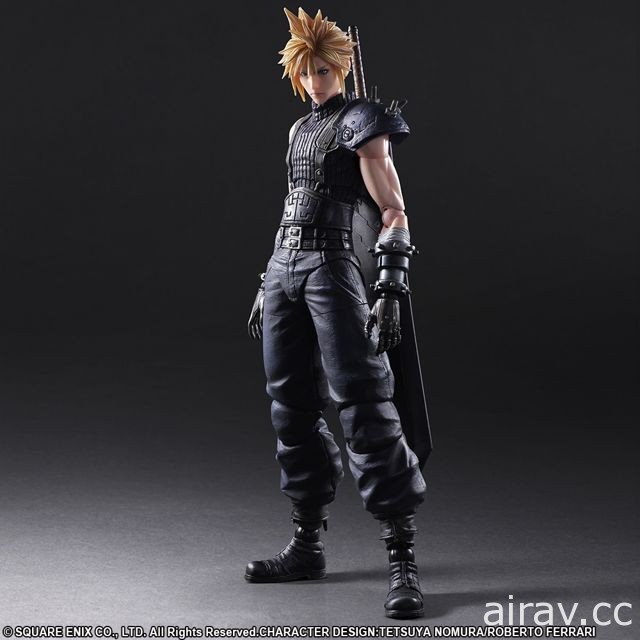 《Final Fantasy VII 重制版》即将推出克劳德与巴雷特 PLAY ARTS 改立体人偶