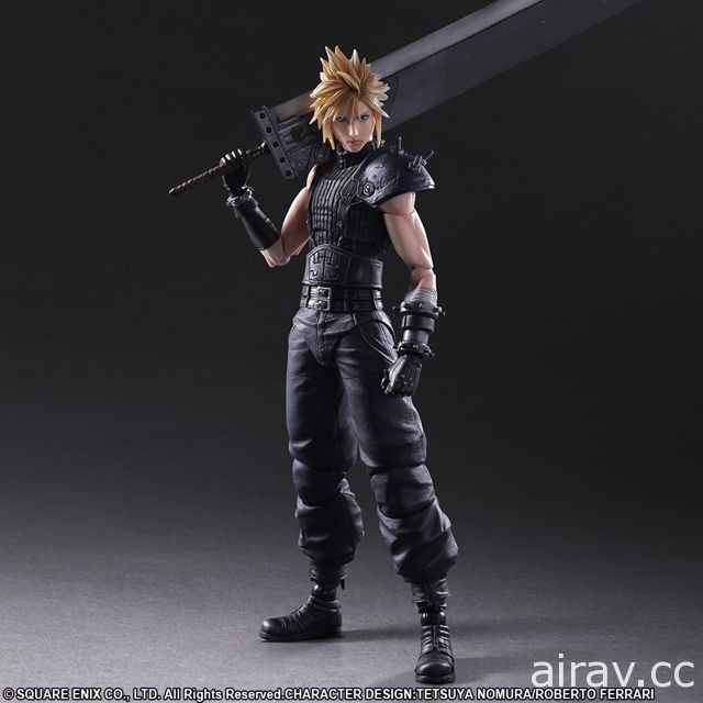 《Final Fantasy VII 重制版》即将推出克劳德与巴雷特 PLAY ARTS 改立体人偶