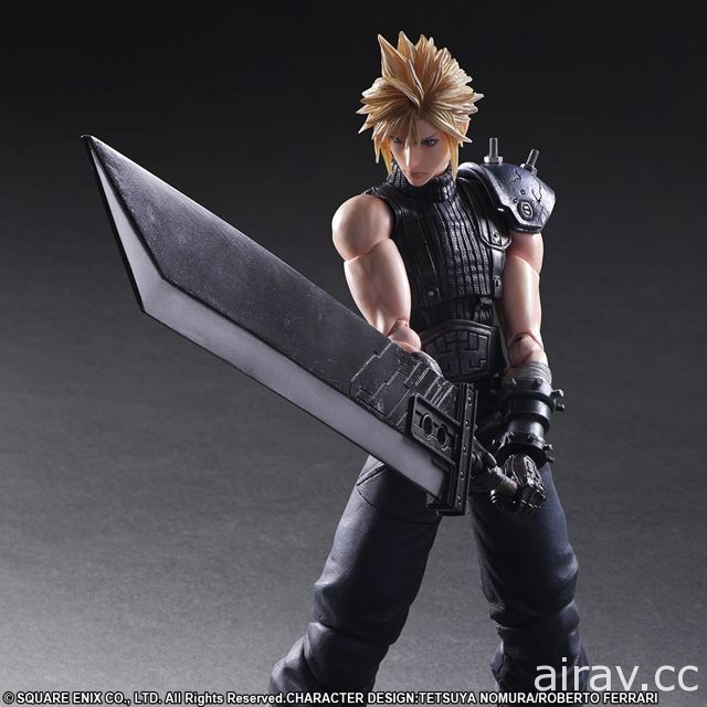 《Final Fantasy VII 重製版》即將推出克勞德與巴雷特 PLAY ARTS 改立體人偶