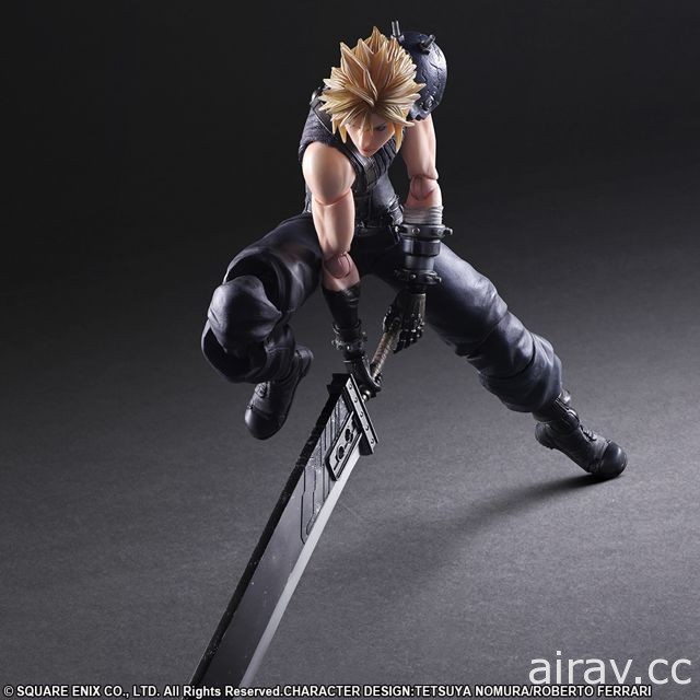 《Final Fantasy VII 重制版》即将推出克劳德与巴雷特 PLAY ARTS 改立体人偶