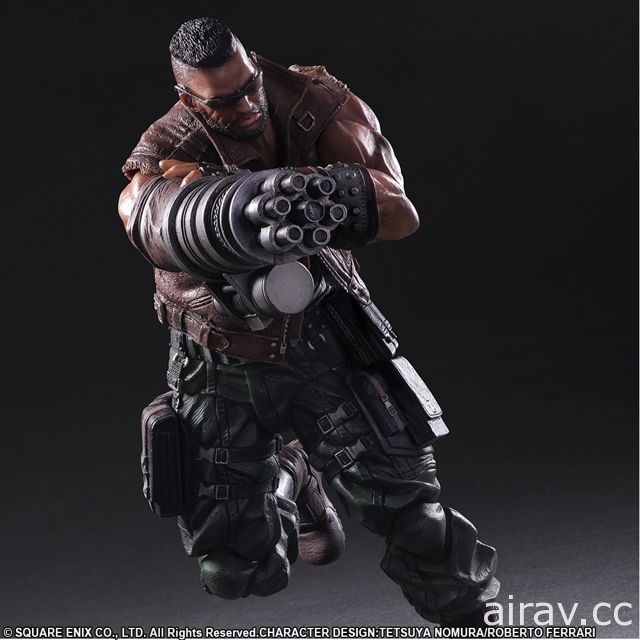 《Final Fantasy VII 重制版》即将推出克劳德与巴雷特 PLAY ARTS 改立体人偶