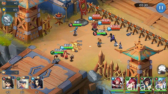 策略 RPG 新作《夢幻三國大戰》搶先登陸 Android 平台