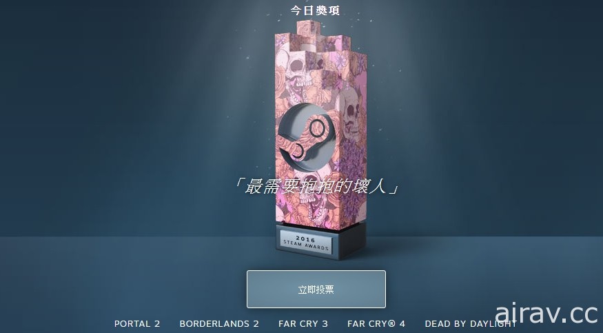 第一屆 Steam 大獎開放投票 Steam 冬季特賣登場