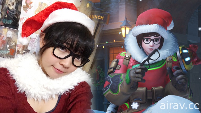 【實況】overwatch 小美聖誕裝