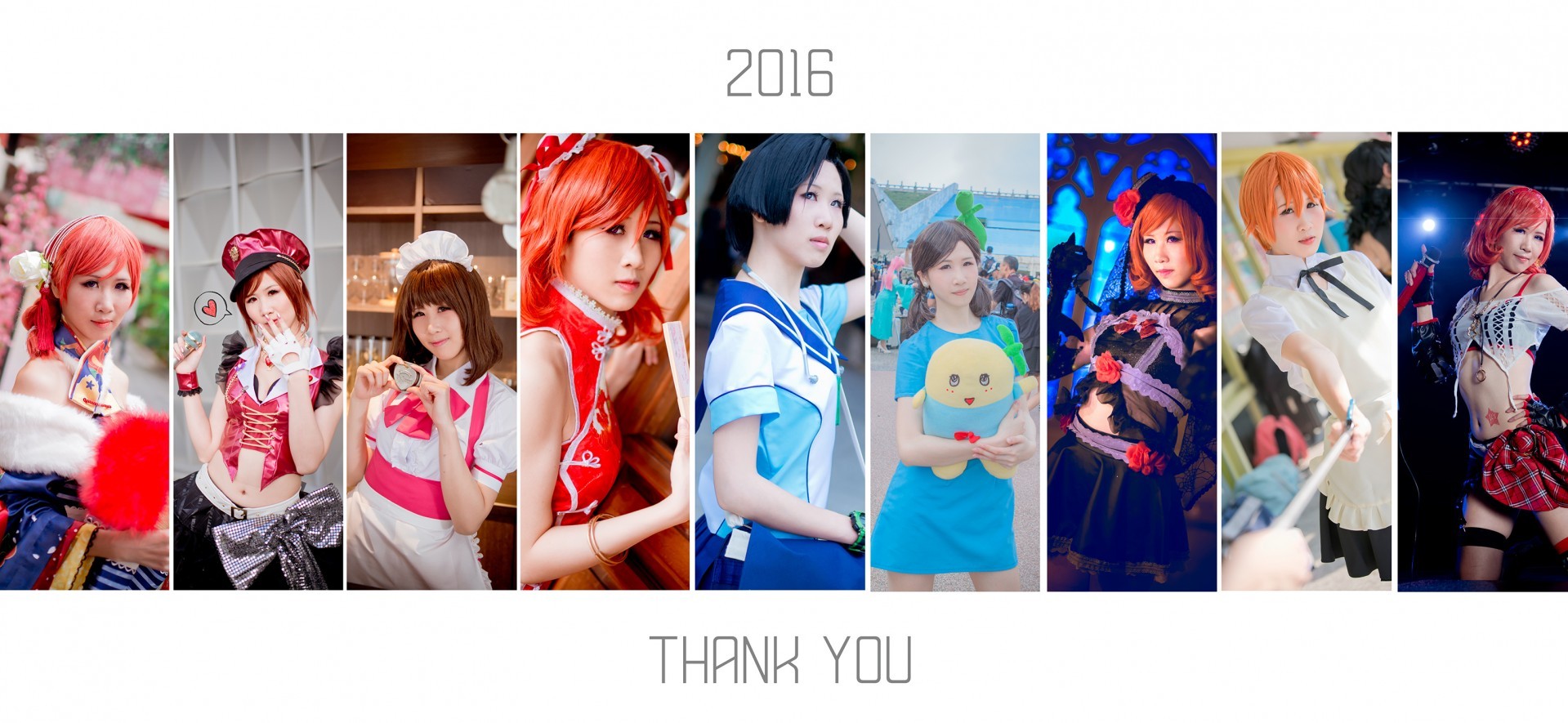 [2016年Cosplay回顾]今年出了这些角色