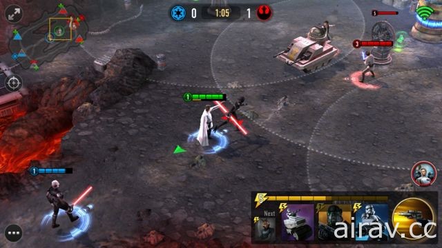 星際大戰衍生《Star Wars：Force Arena》銀河戰爭登陸手機平台