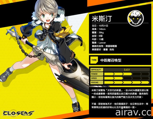 【TpGS 17】《艾爾之光》前研發成員新作《Closers》確定進軍台灣 台北電玩展首次開放