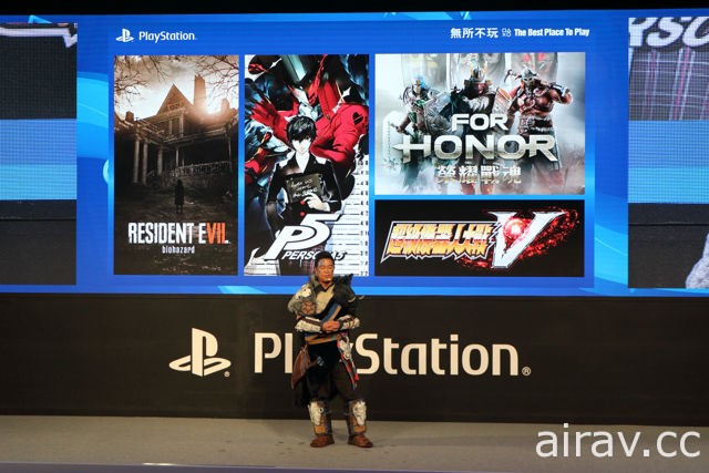 【TpGS 17】PlayStation 電玩展攤位盛大開幕 推出 40 餘款最新遊戲試玩與豐富舞台活動