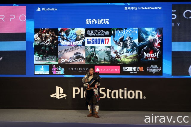 【TpGS 17】PlayStation 電玩展攤位盛大開幕 推出 40 餘款最新遊戲試玩與豐富舞台活動