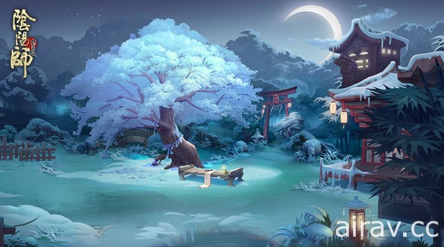 《陰陽師 Onmyoji》佳節冬庭換新景 姑獲鳥與座敷童子攜新造型賀春節