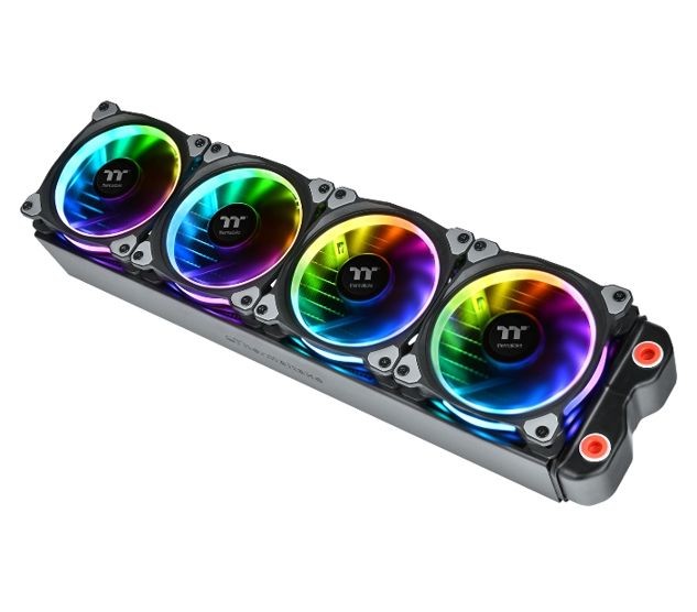 曜越公開 TT Premium 頂級版 Riing Plus 12 LED RGB 水冷排風扇