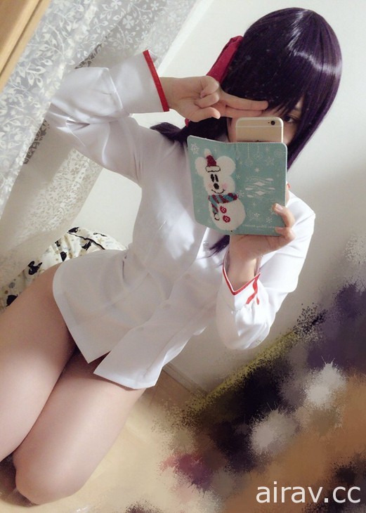 乳量与颜值兼具的人气Coser《伊织もえ》无辜脸庞萌翻10万网友♥