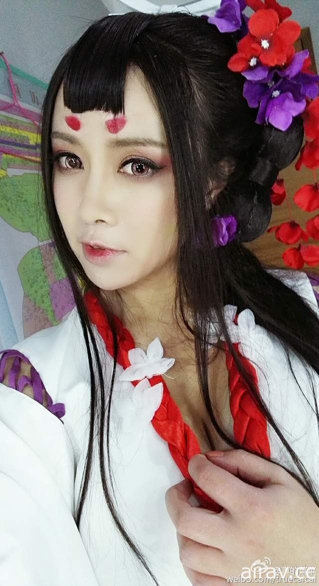 《真的菜菜》Cosplay 陰陽師 花鳥卷 美的像是畫裡走出來的一樣