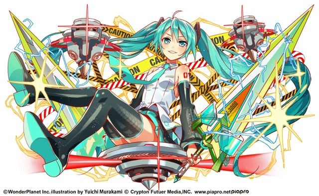 《Crash Fever》推出與電子歌姫「初音未來」的期間限定合作企劃