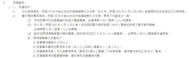 為電競選手兵役問題解套 文化部宣布開放電子競技專長申請替代役