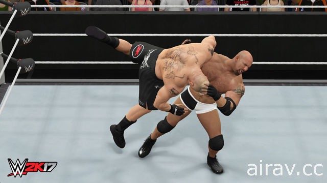 《WWE 2K17》Windows PC 数位版正式发售 承袭 Xbox One 和 PS4 版所有游戏