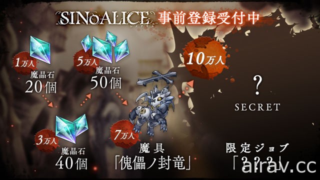 《尼尔》总监参与制作的手机新作《SINoALICE》预定今春推出