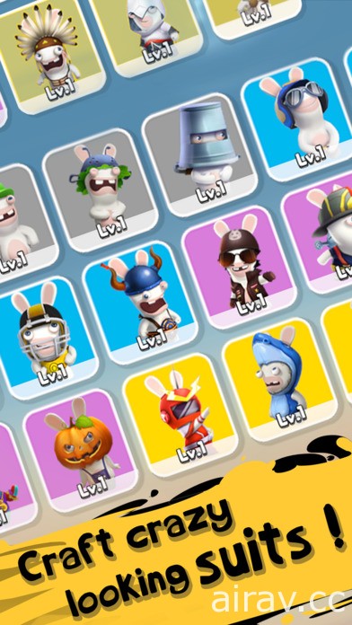 瘋狂兔子再次踏上瘋狂旅程！手機新作《Rabbids Crazy Rush》開放免費下載