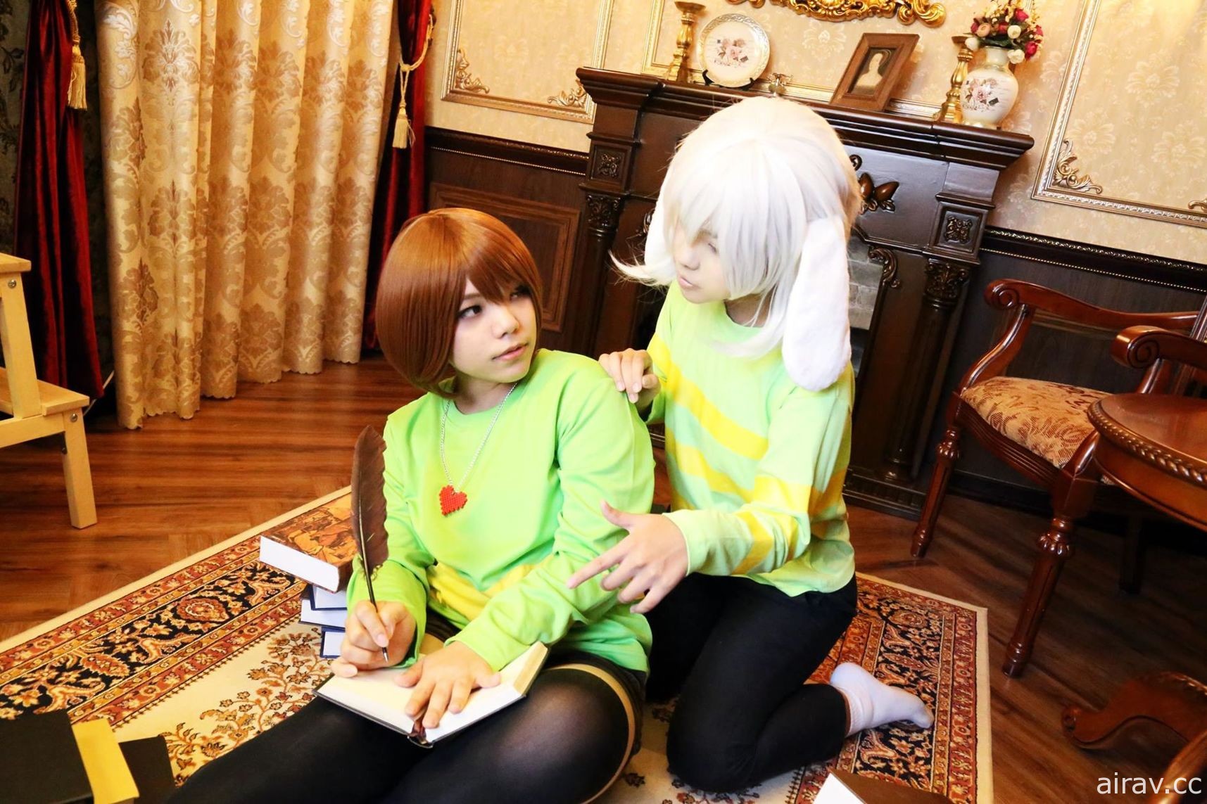 【Undertale/Frisk/Chara/Asrie】Photo thx