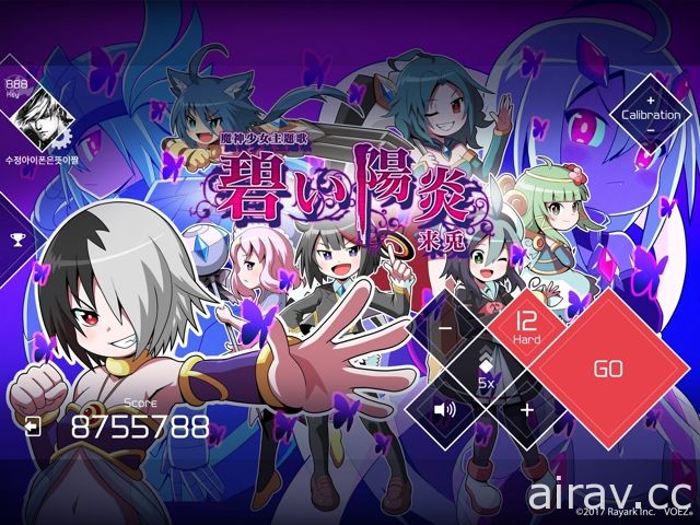 《VOEZ》迎接上市一周年 公開最受歡迎歌曲排行與遊戲里程碑