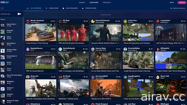 Xbox 互動式即時串流平台更名為 Mixer 最多同時 4 個頻道內容、跨裝置同步直播