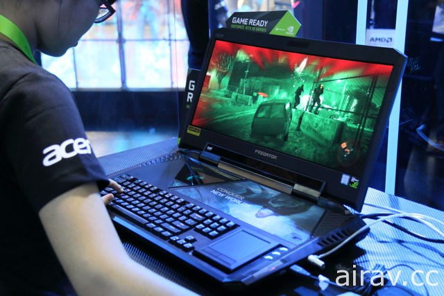 Acer 展出 Predator 系列電競筆電與 5K 解析度超高階 VR 裝置「StarVR」