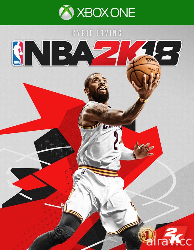 《NBA 2K18》邀請拿下 NBA 總冠軍及 KIA NBA 全明星賽 MVP 的 Kyrie Irving 擔任封面球星