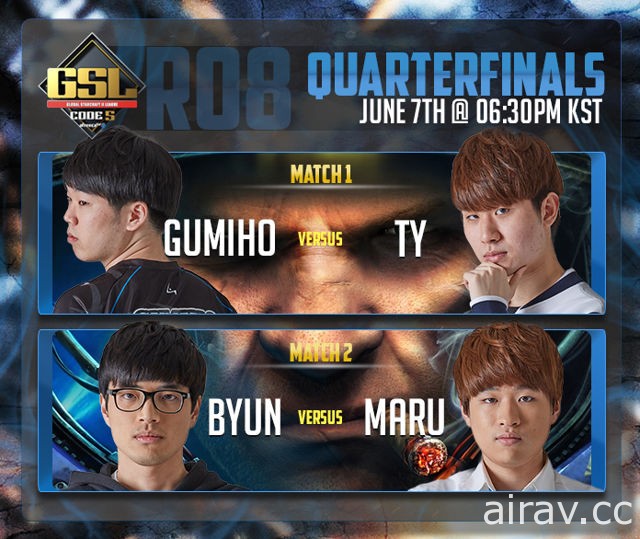 《星海爭霸 2》GSL 八強賽 GuMiho、Maru、Classic、soO 晉級準決賽