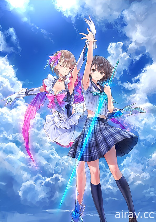 《BLUE REFLECTION 幻舞少女之剑》繁体中文版发售确定 中文 LOGO 首度公开