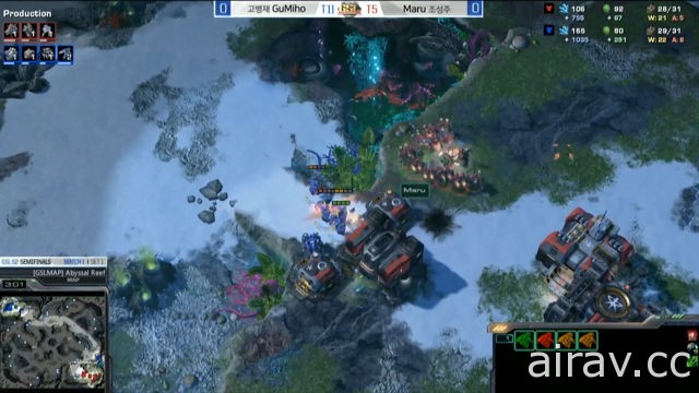 《星海爭霸 2》GSL 首場準決賽 GuMiho 擊敗 Maru