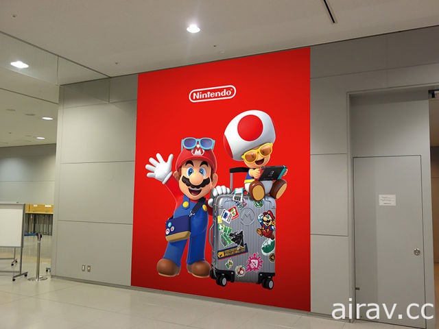 任天堂在關西國際機場推出遊戲體驗空間「Nintendo Check In」6 月 23 日開幕