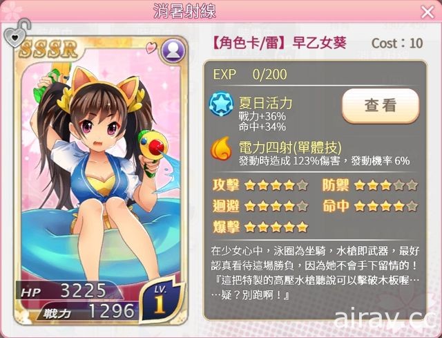 《落櫻散華抄 Remake》夏日泳裝轉蛋登場 玩家徵圖活動進入後半階段
