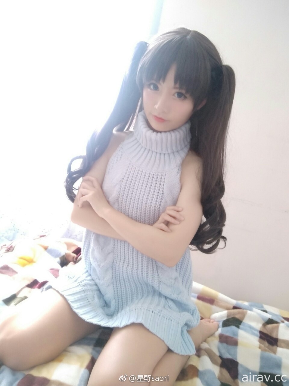 引起宅宅注意的Coser《星野saori》，一張比中指GIF瞬間成為話題焦點！