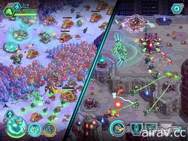 《Kingdom Rush》團隊新作《Iron Marines》正式推出 在銀河系之中英勇戰鬥！