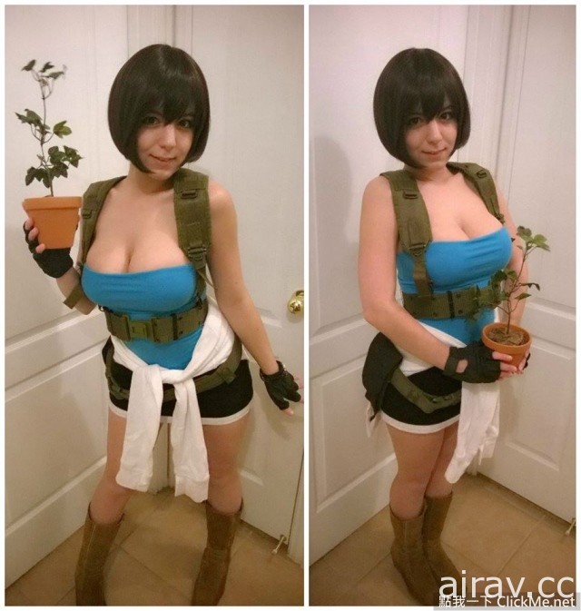 史上最美的惡靈古堡Cosplay！「爆乳吉兒」讓人移不開視線