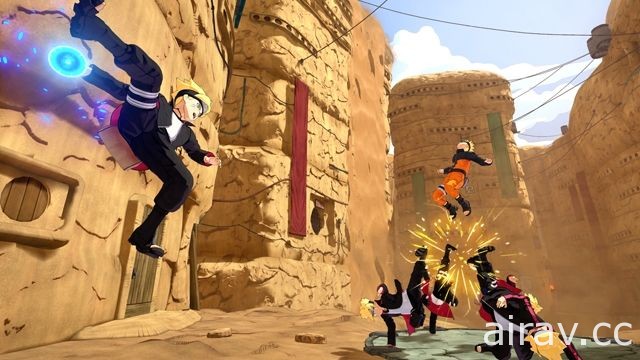 《NARUTO TO BORUTO 新忍出擊》介紹「忍界聯盟」及習得忍術的「VR 忍術鬥技場」