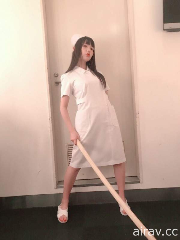 美人聲優《上坂堇穿護士服》好想被白衣天使政委照顧哦 (灬ºωº灬)